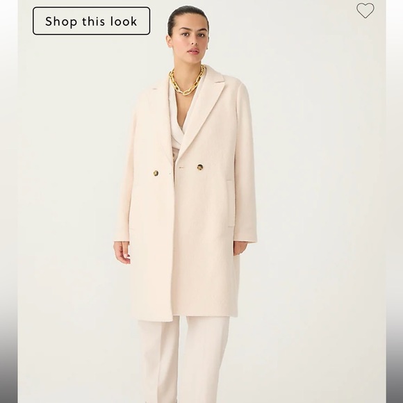 Daphne coat in Italian boiled wool - Picture 3 of 3